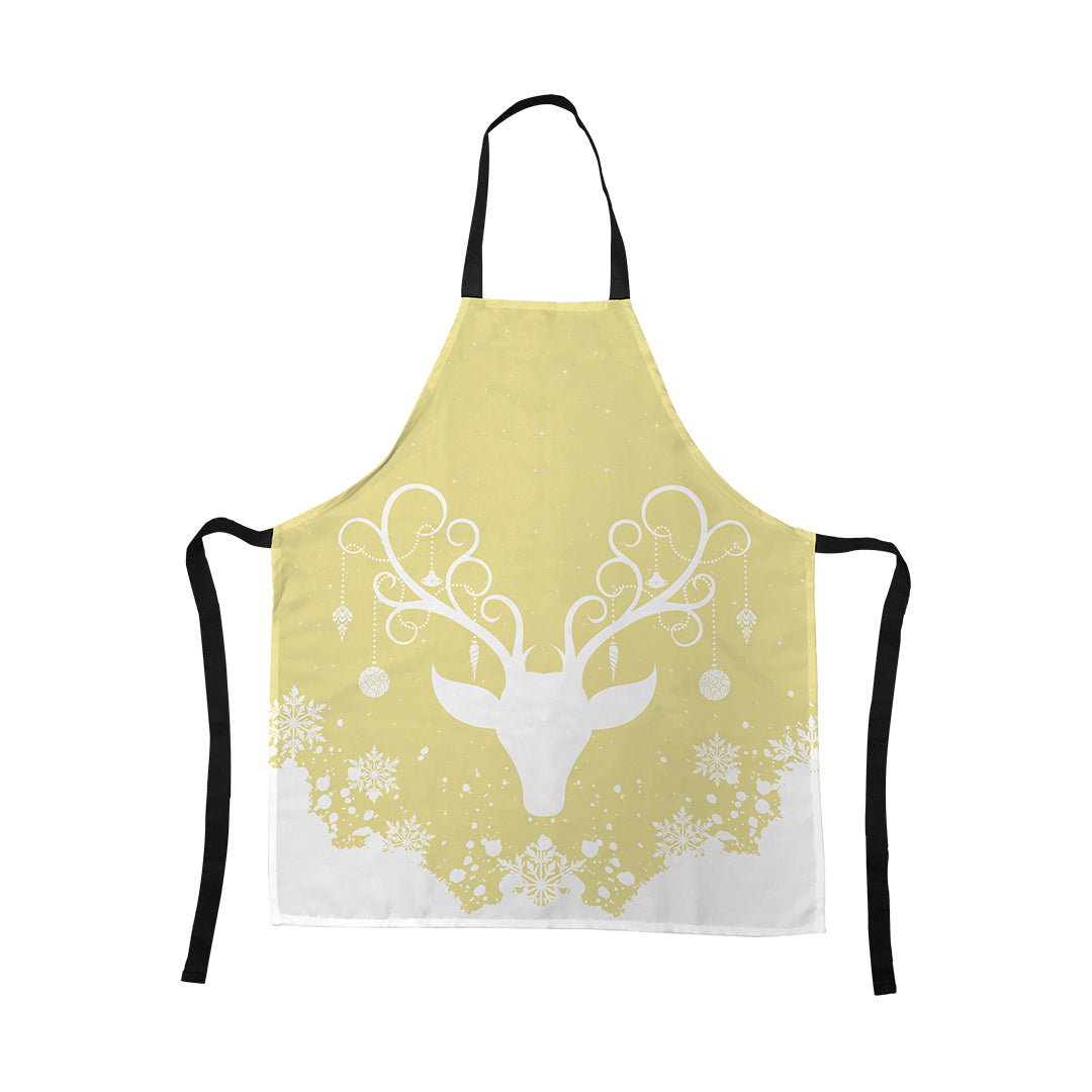 Apron Yule Stag