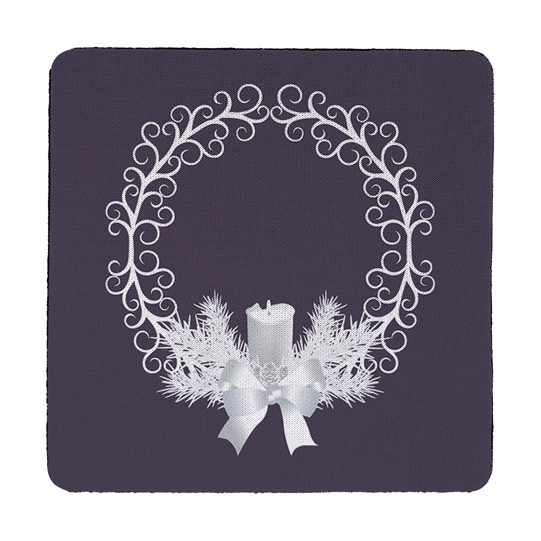 Coaster Yule Wreath
