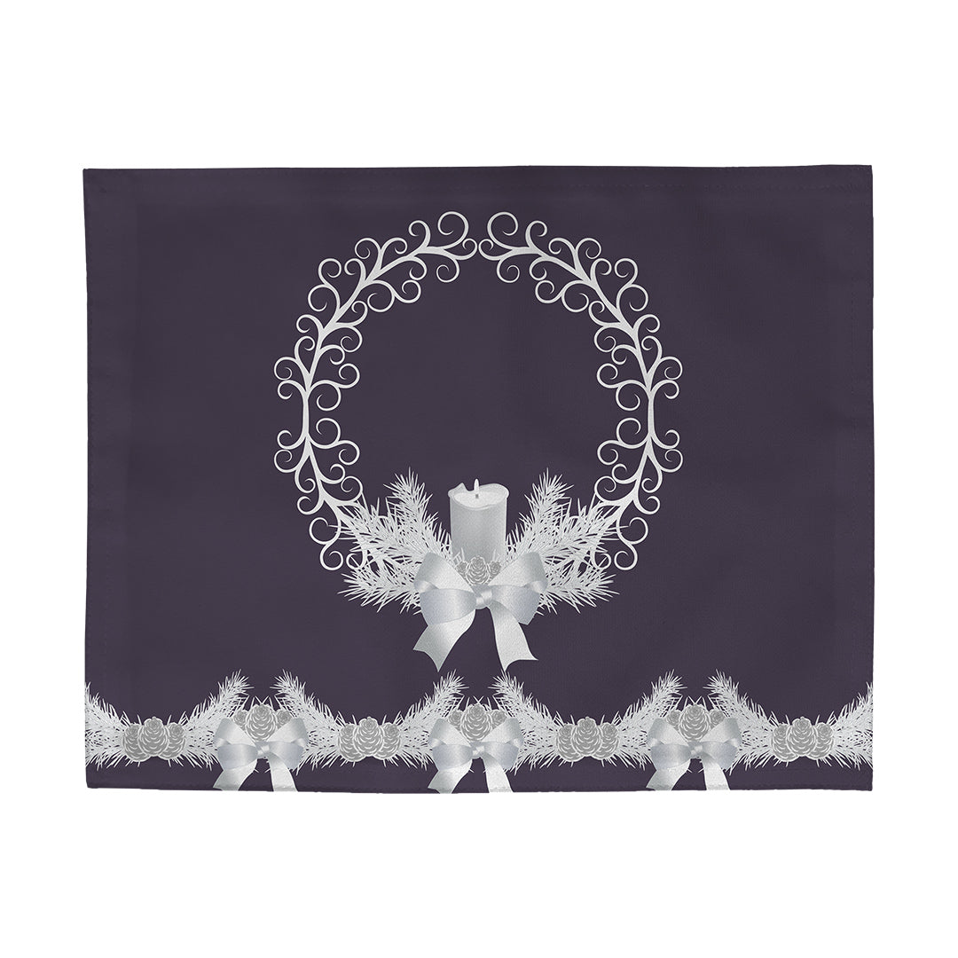 Placemats Yule Wreath