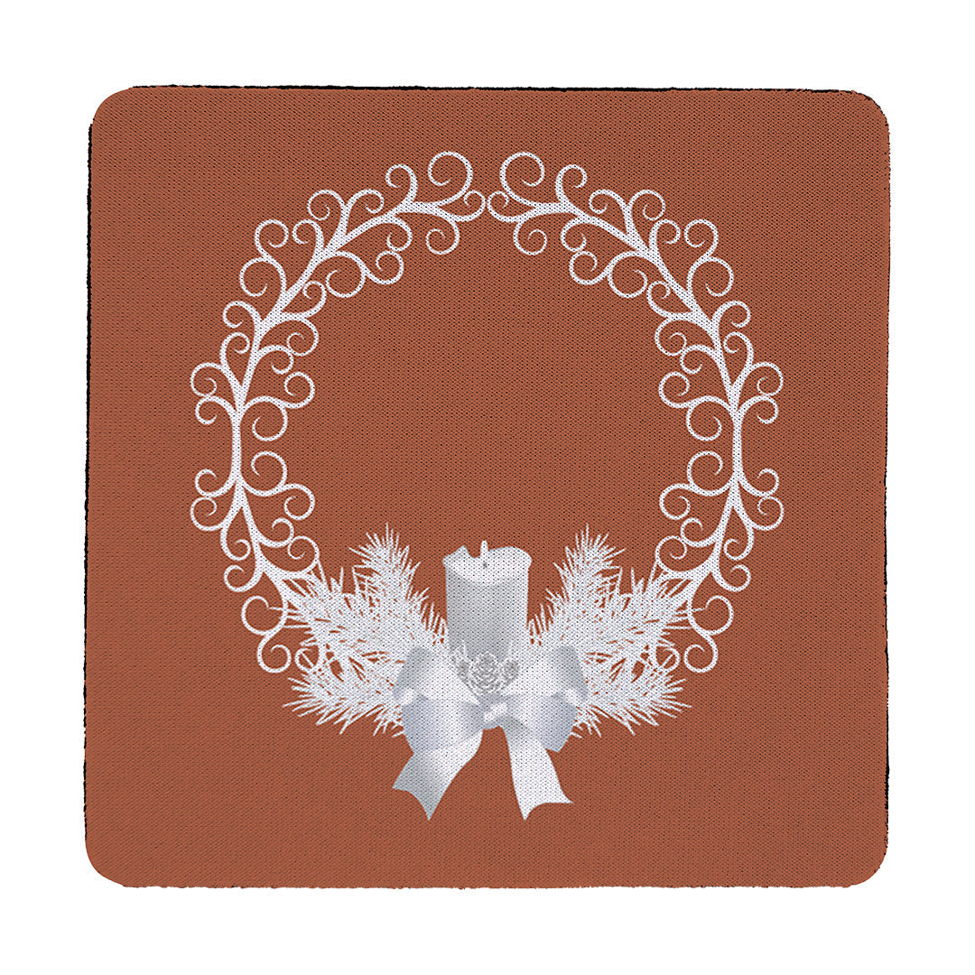 Coaster Yule Wreath