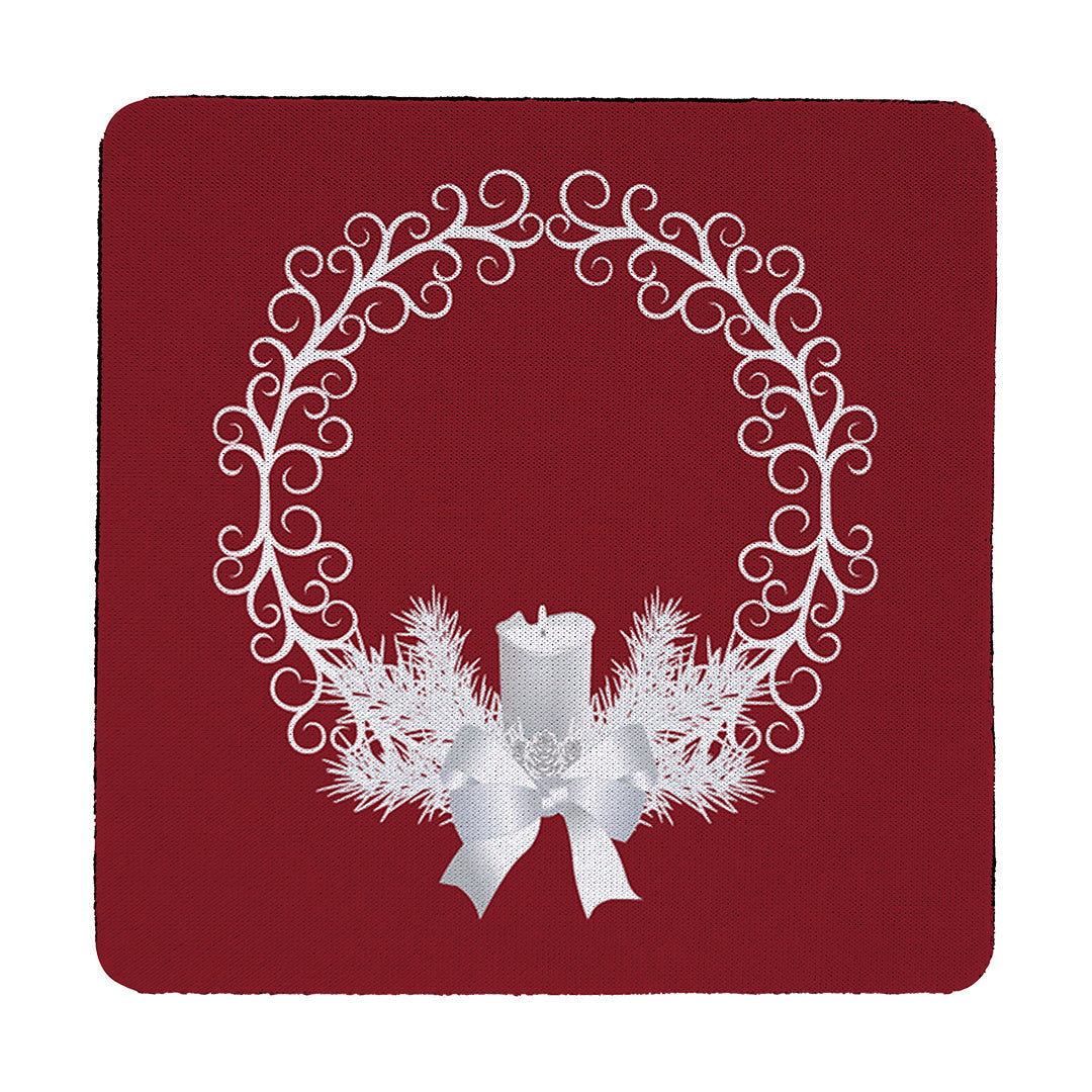 Coaster Yule Wreath