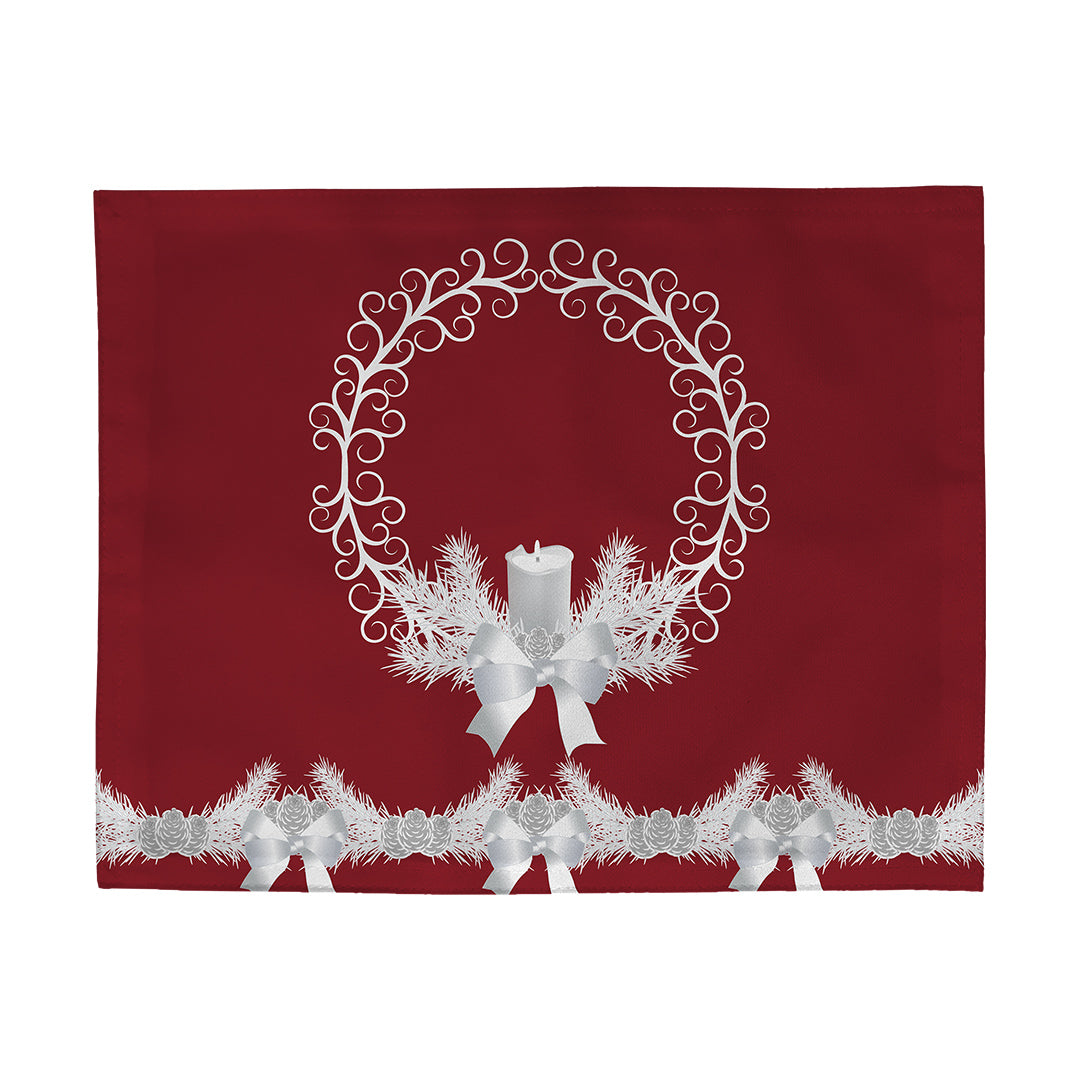 Placemats Yule Wreath