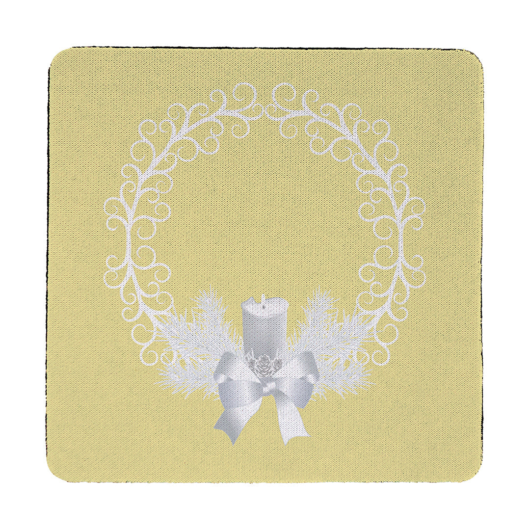 Coaster Yule Wreath