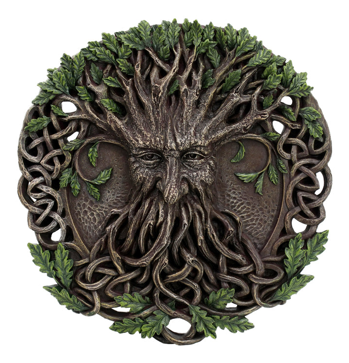 Plaque Green Man Tree