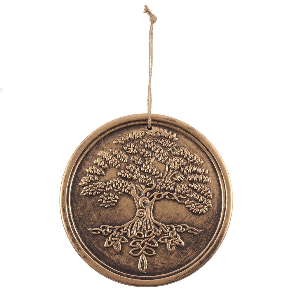 Plaque Decorative Hanging Round 8"