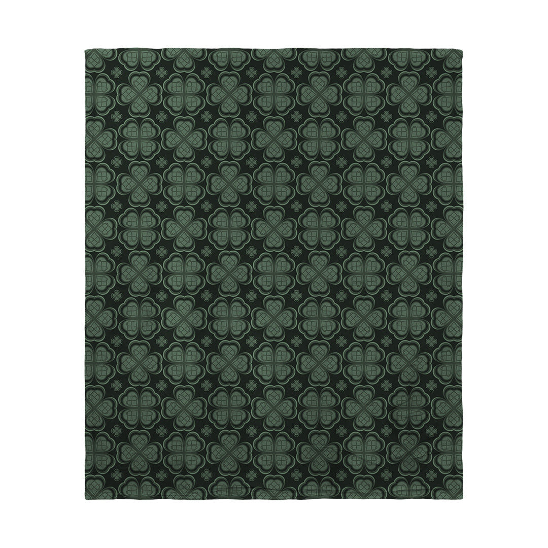 Blankets Four Leaf Clover Pattern