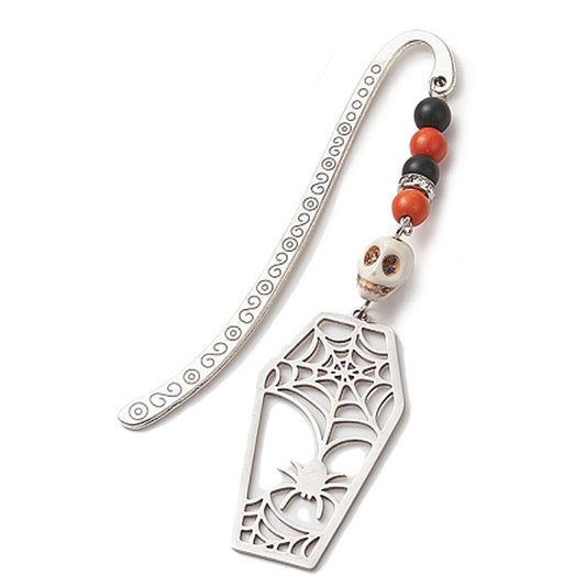 Bookmark with Dangling Halloween Charm