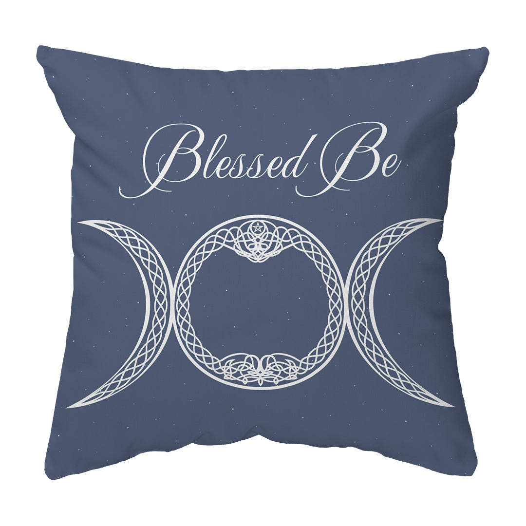 Zippered Pillow Blessed Be