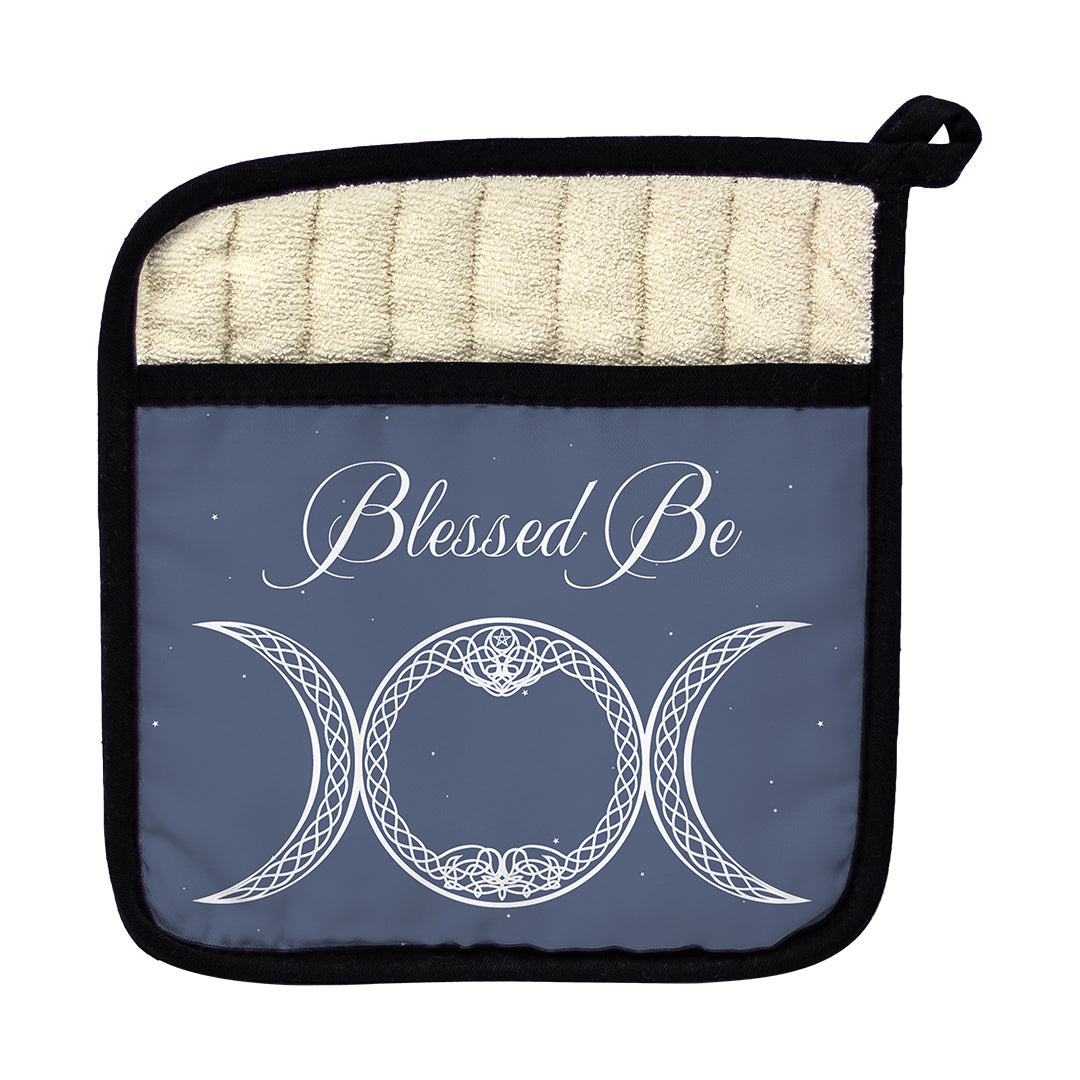 Pot Holder Blessed Be