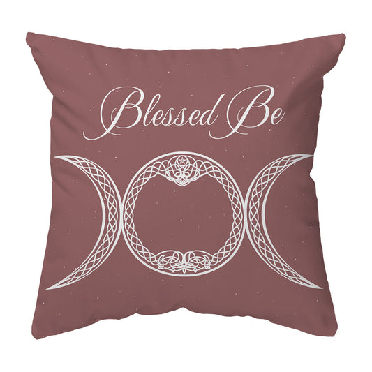 Zippered Pillow Blessed Be