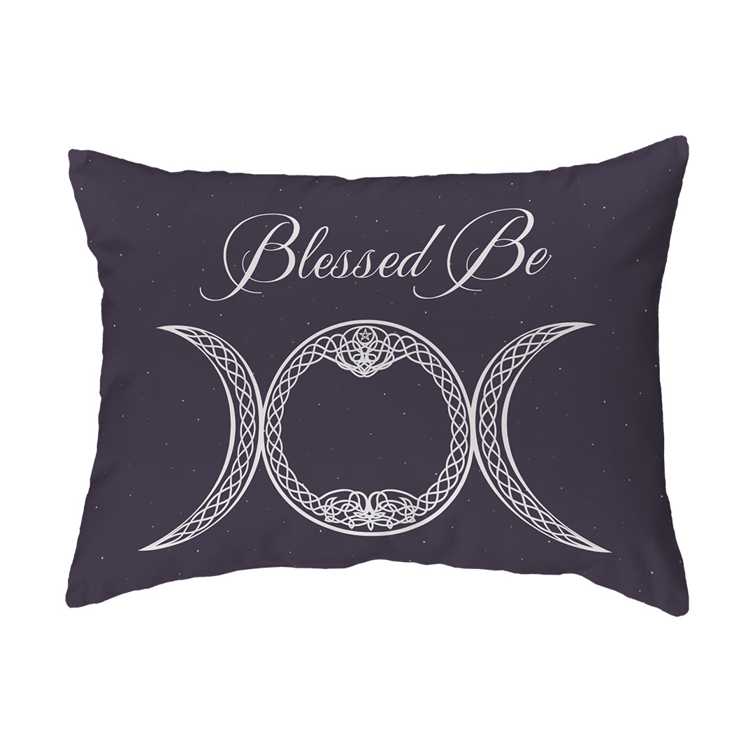 Zippered Pillow Blessed Be