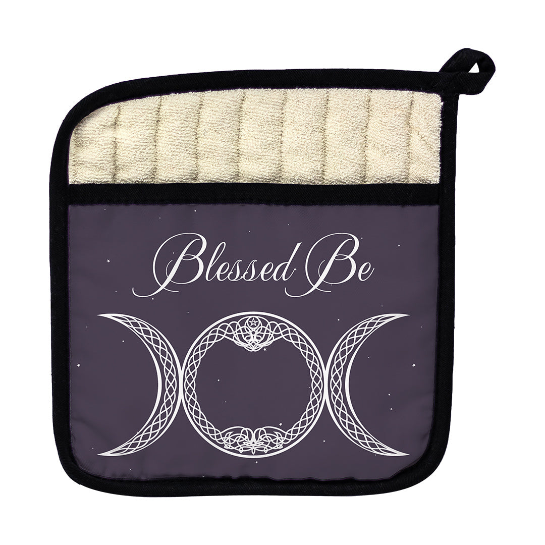 Pot Holder Blessed Be