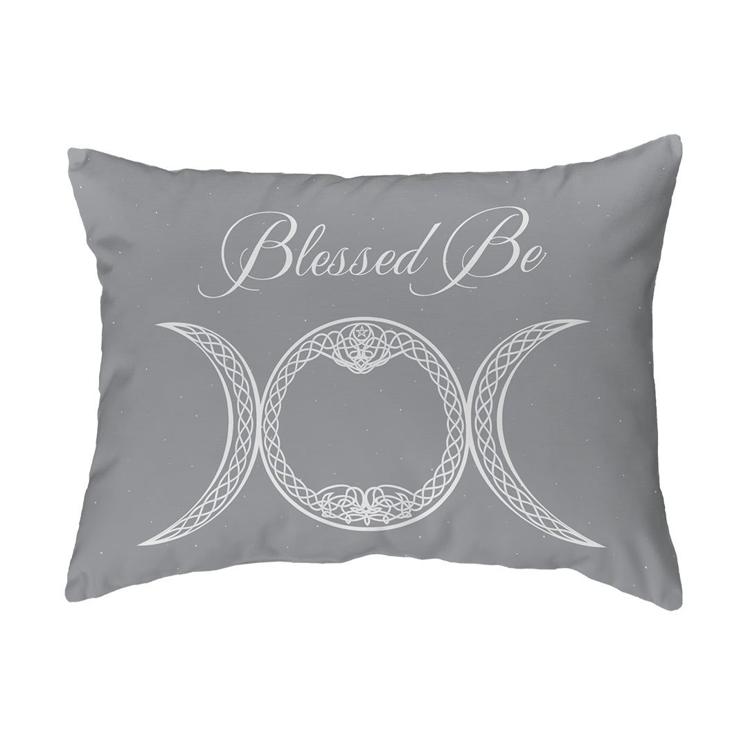 Zippered Pillow Blessed Be