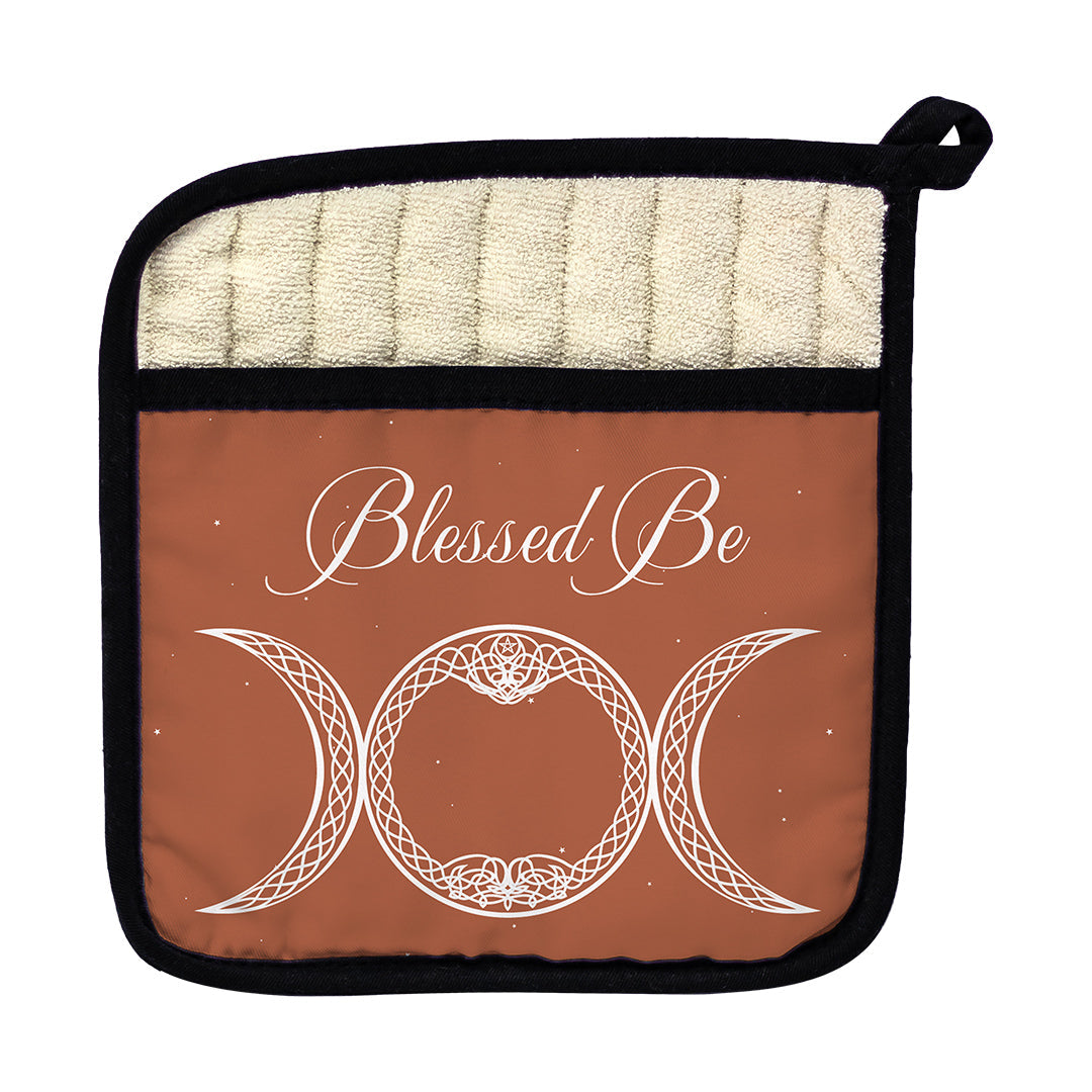 Pot Holder Blessed Be