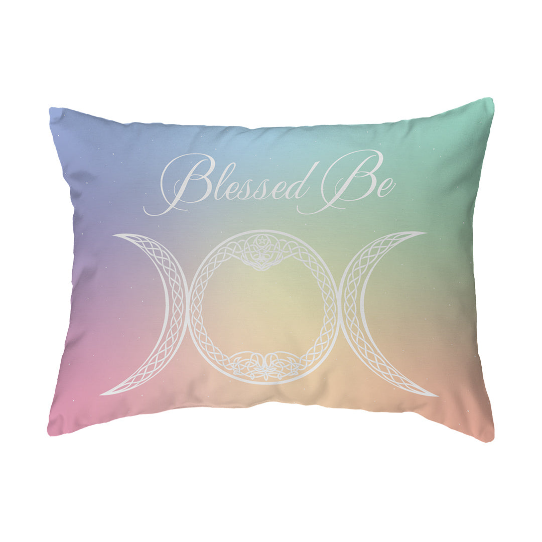 Zippered Pillow Blessed Be