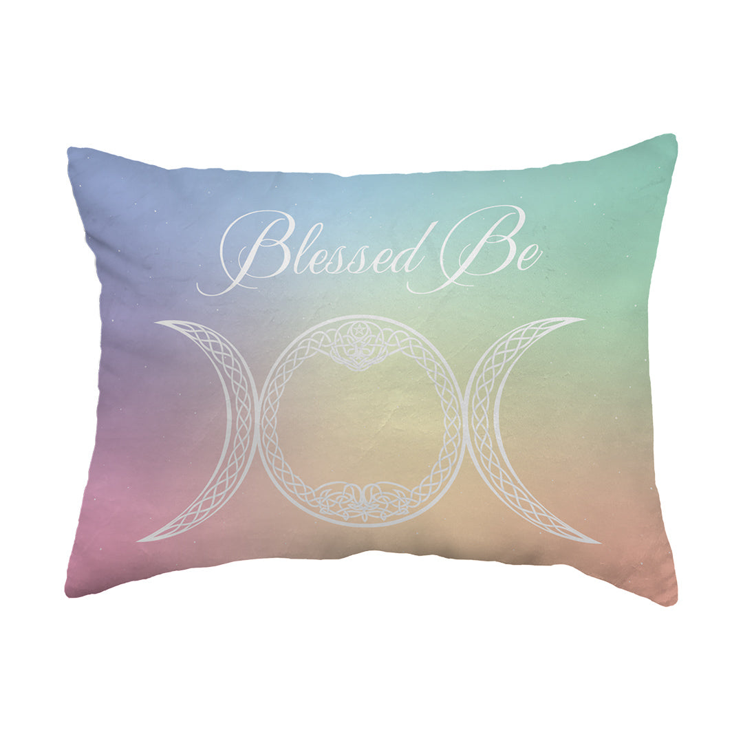 Zippered Pillow Blessed Be