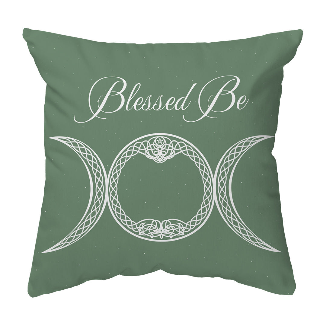 Zippered Pillow Blessed Be