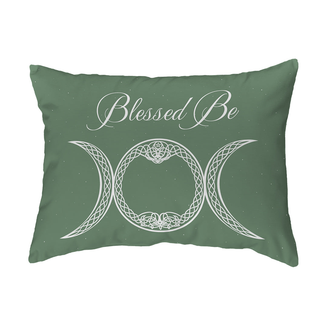 Zippered Pillow Blessed Be