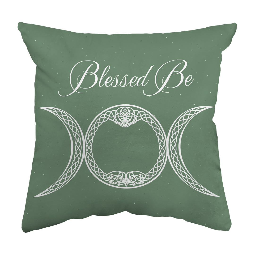 Zippered Pillow Blessed Be