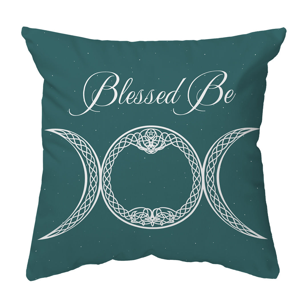 Zippered Pillow Blessed Be