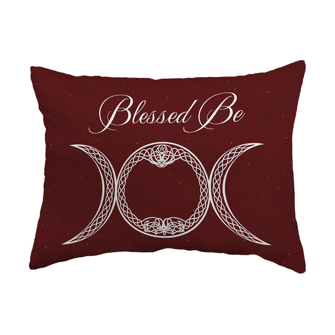 Zippered Pillow Blessed Be