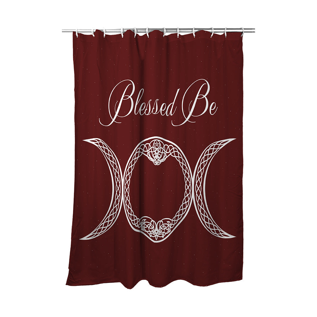 Shower Curtain Blessed Be