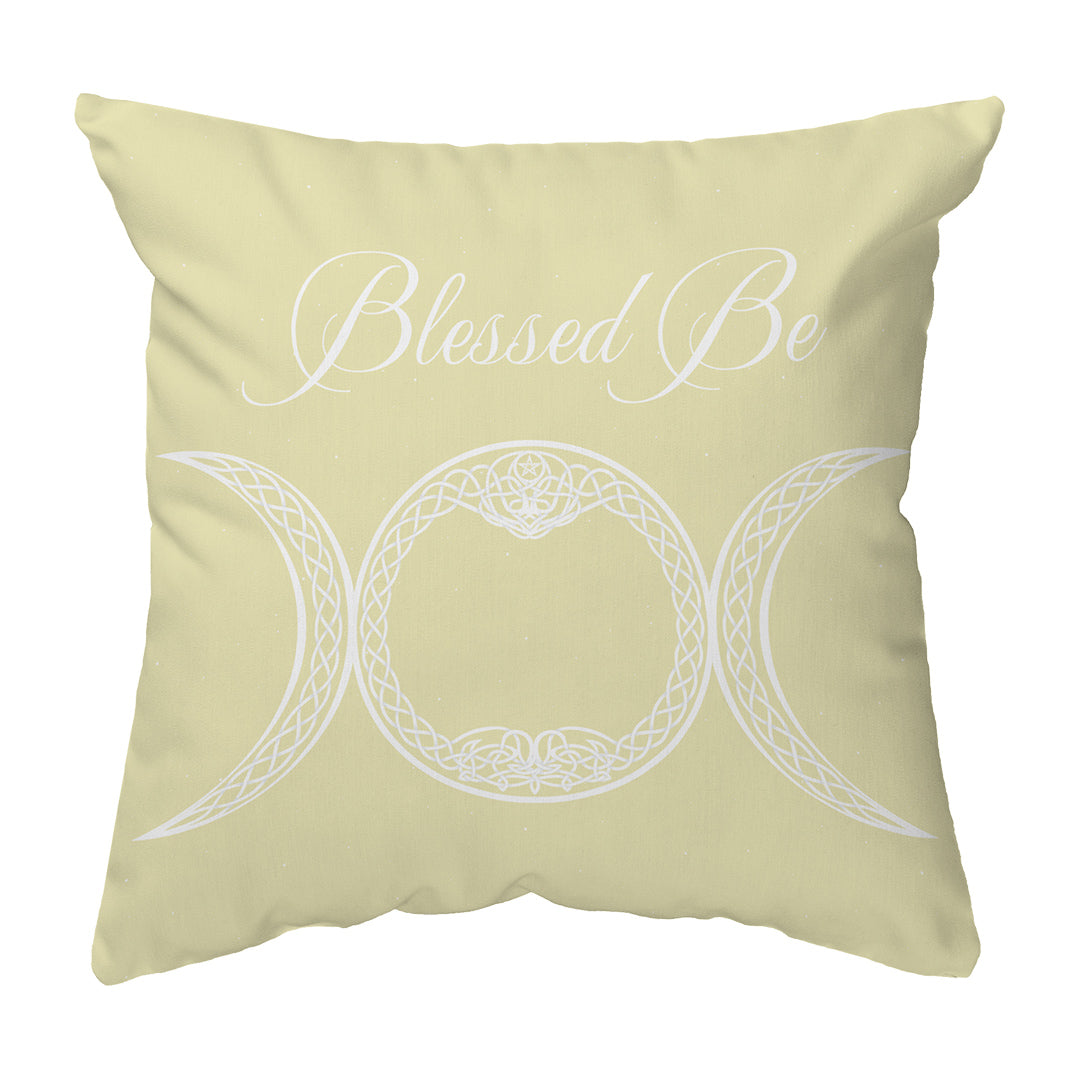 Zippered Pillow Blessed Be