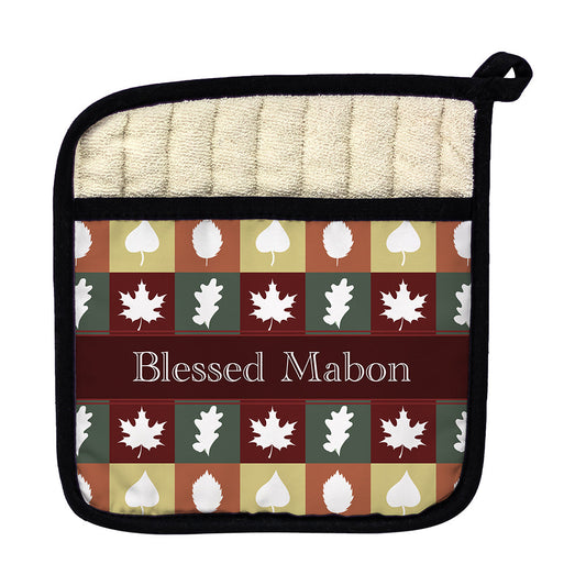 Pot Holder Blessed Mabon Patches