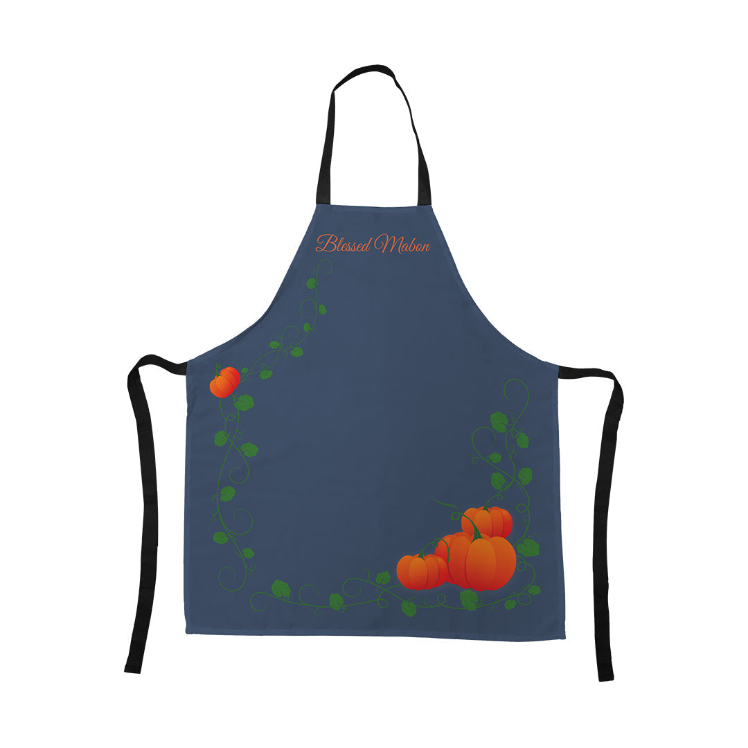 Apron Blessed Mabon Pumpkins