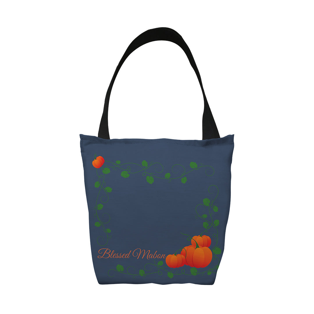 Tote Bags Blessed Mabon Pumpkins