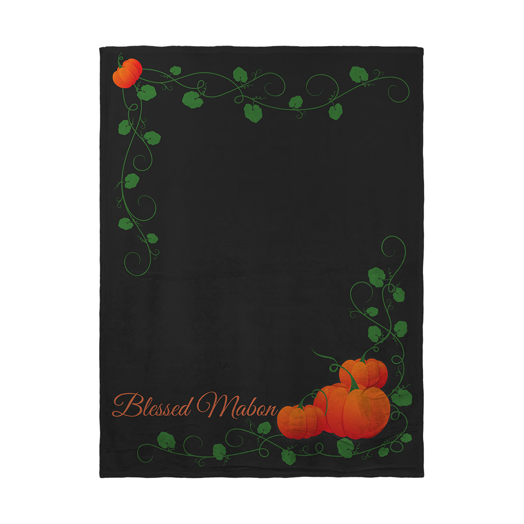 Blankets Blessed Mabon Pumpkins