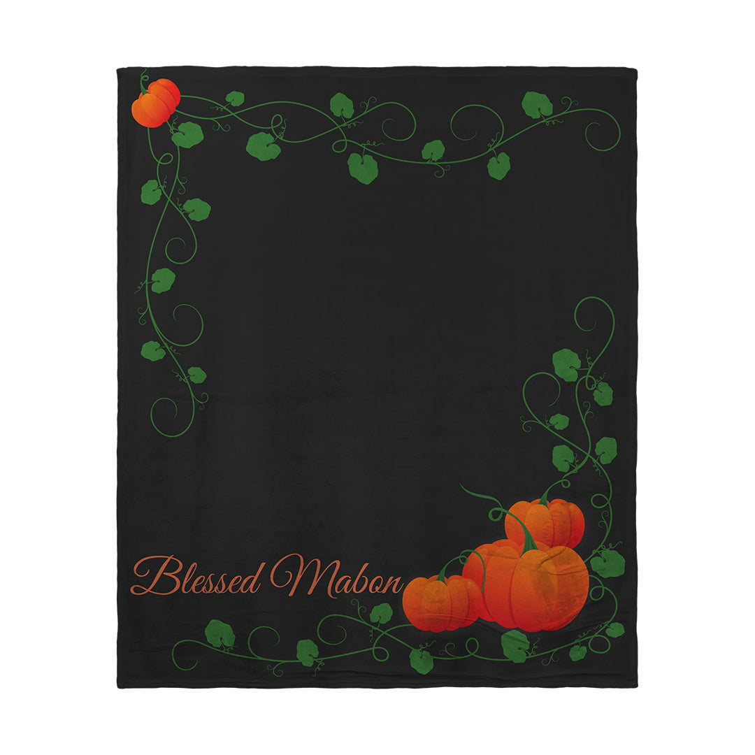 Blankets Blessed Mabon Pumpkins