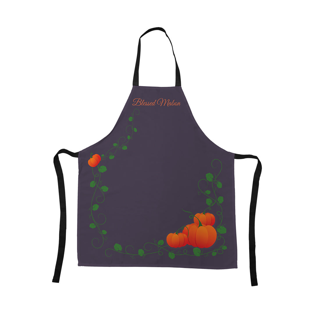 Apron Blessed Mabon Pumpkins