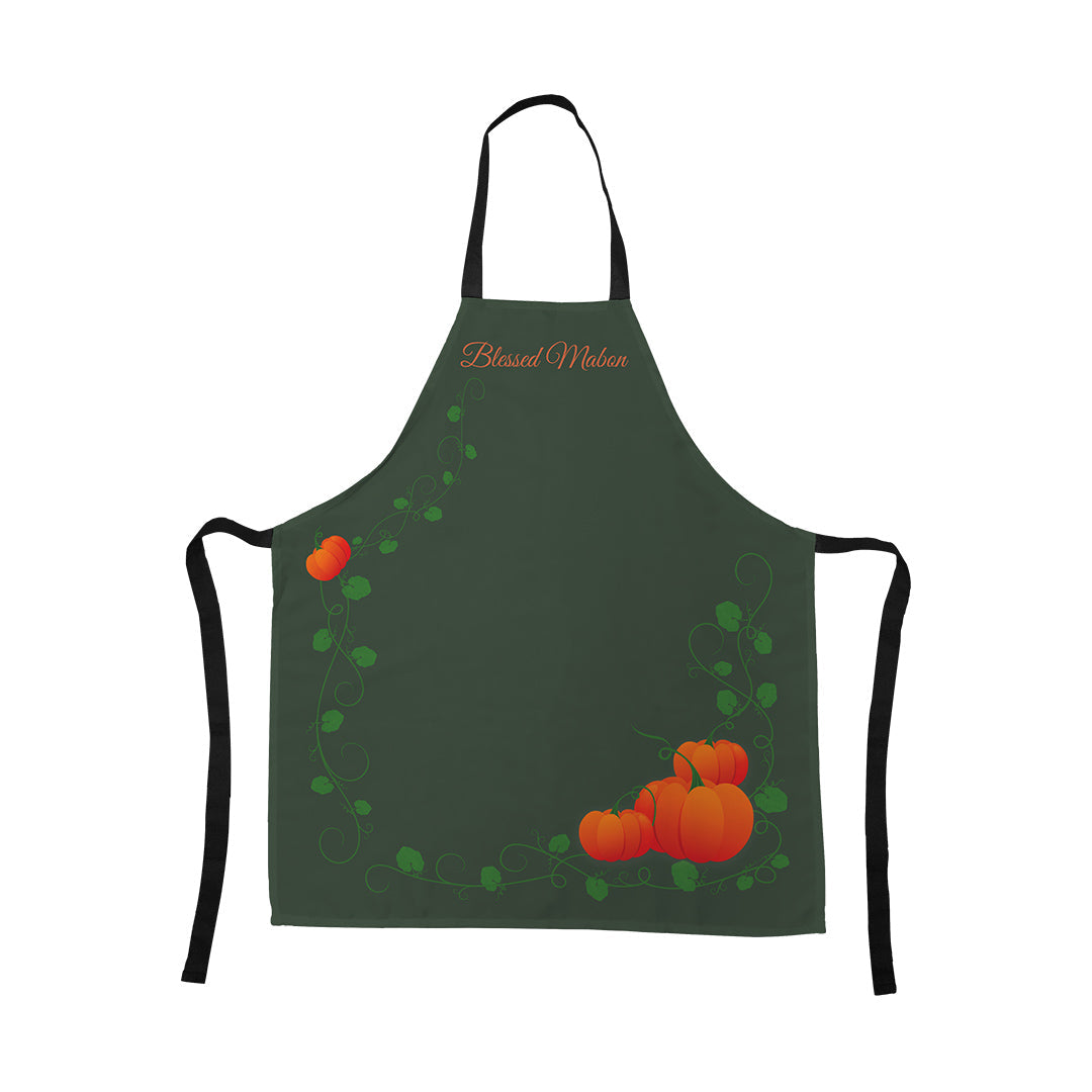 Apron Blessed Mabon Pumpkins