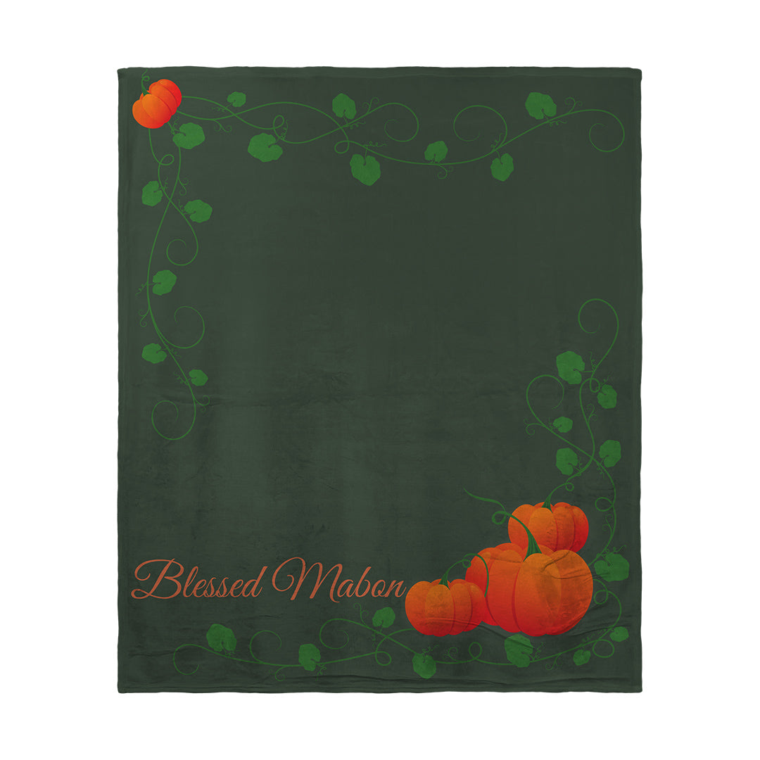 Blankets Blessed Mabon Pumpkins