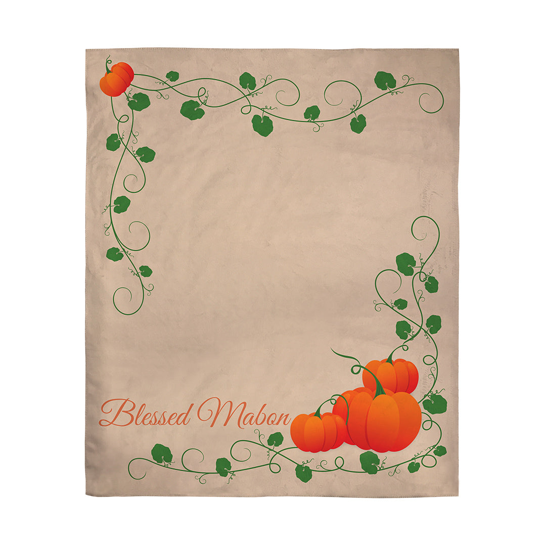 Blankets Blessed Mabon Pumpkins