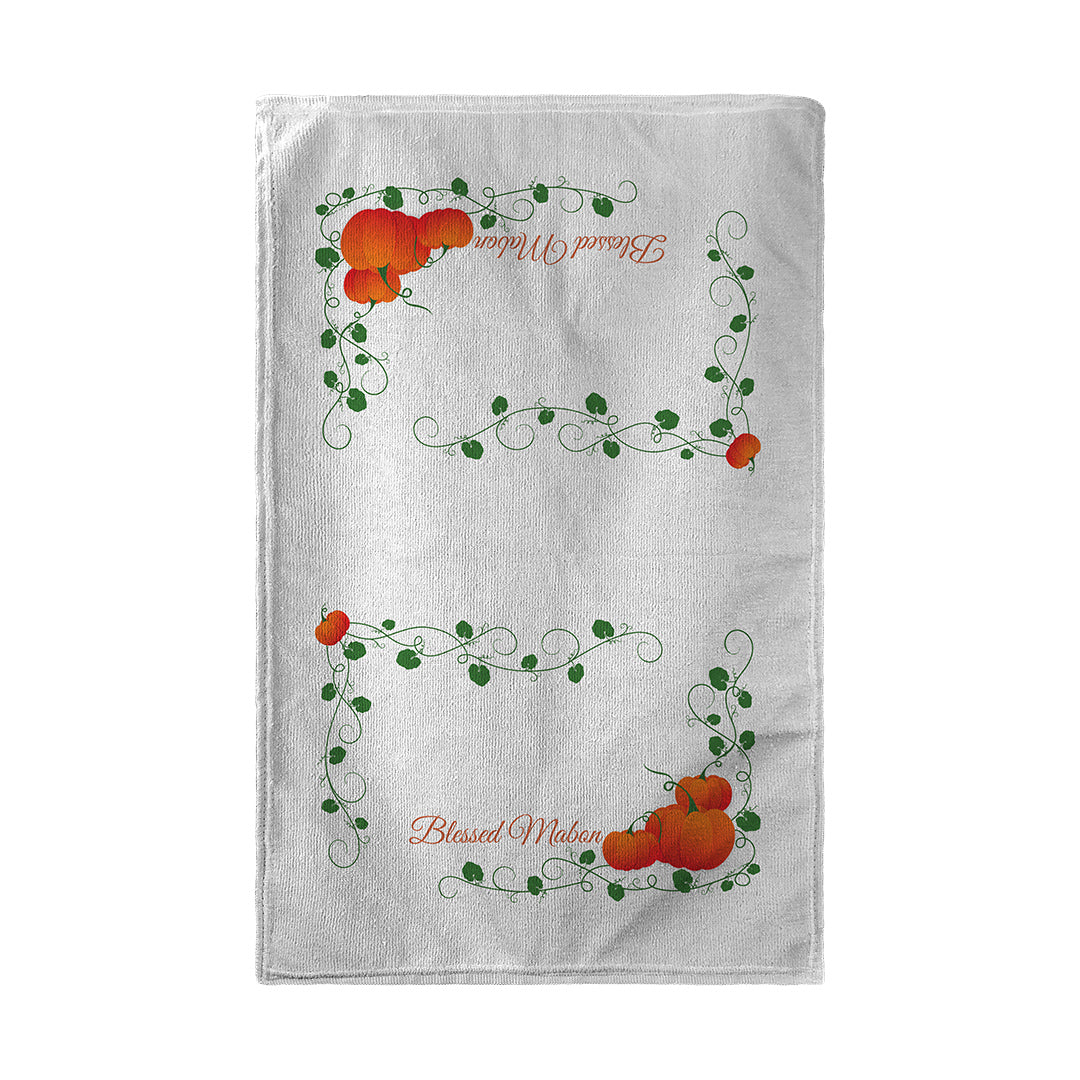 Towels Blessed Mabon Pumpkins