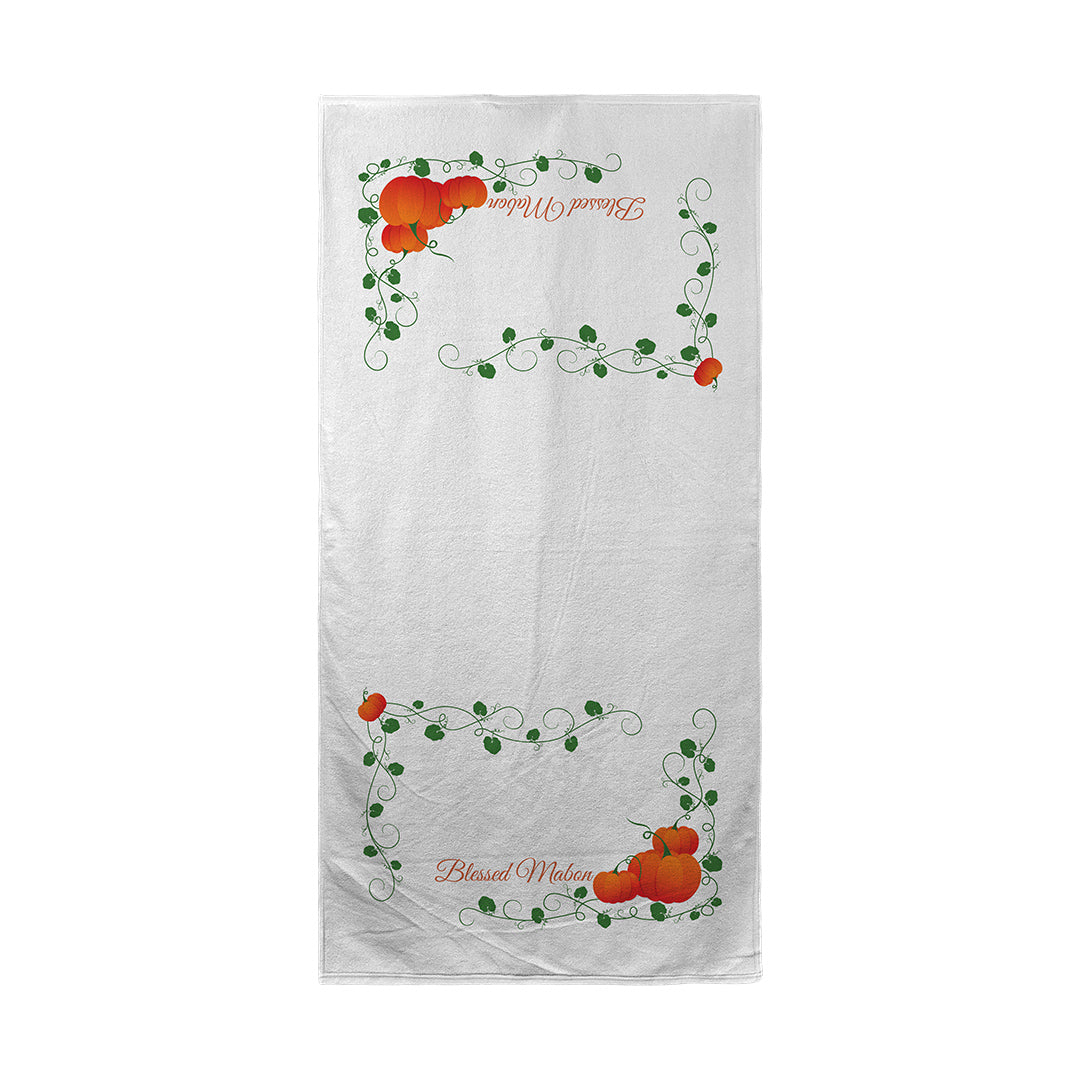 Towels Blessed Mabon Pumpkins