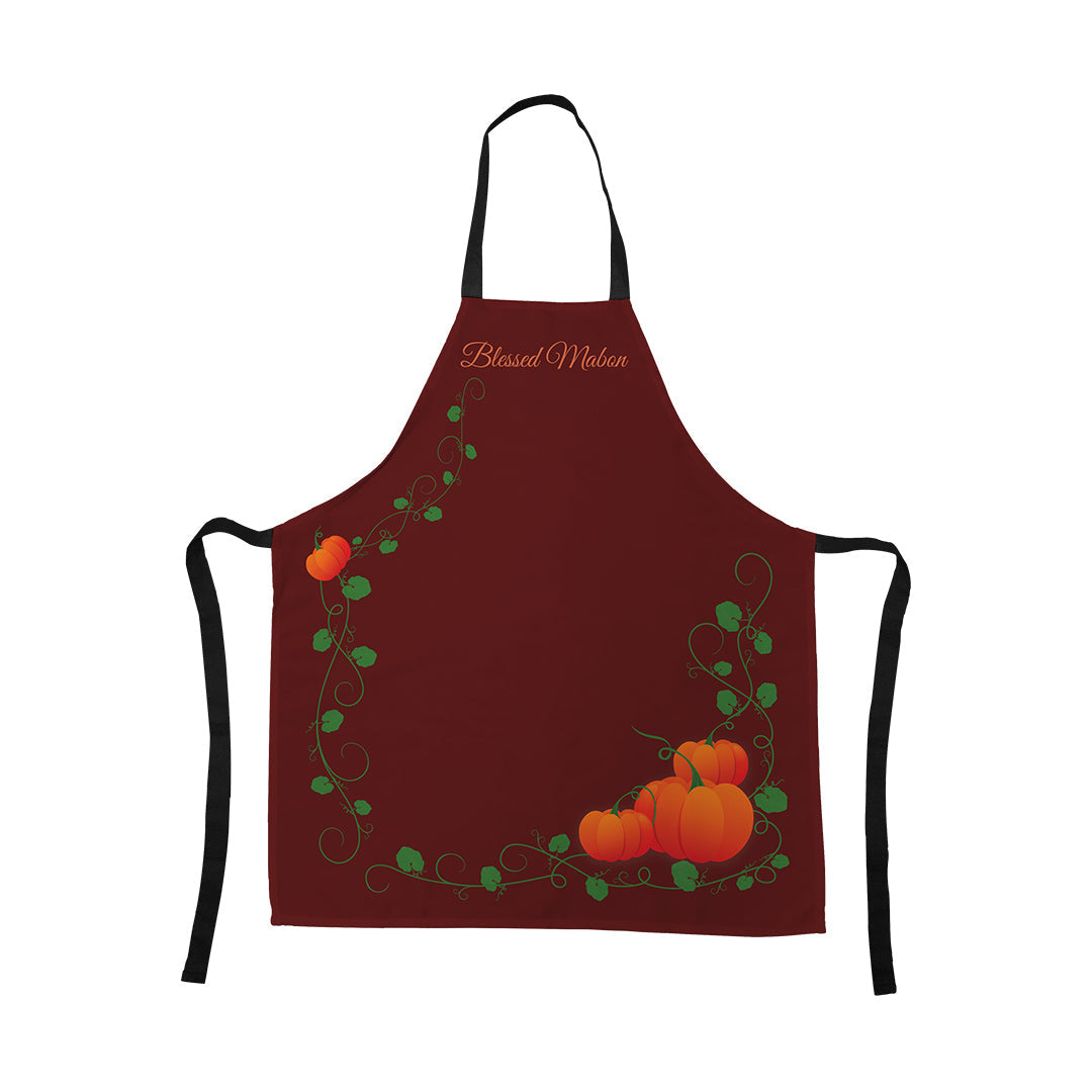 Apron Blessed Mabon Pumpkins