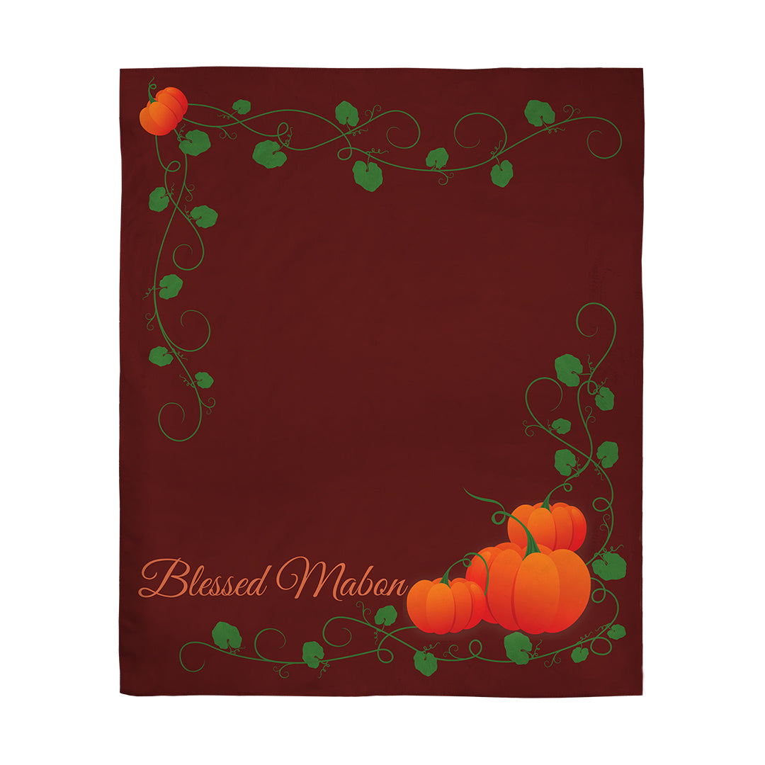 Blankets Blessed Mabon Pumpkins