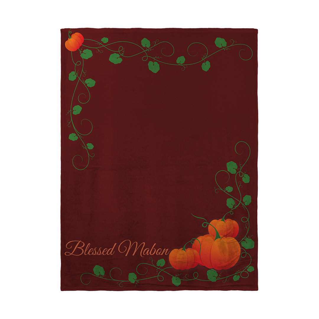 Blankets Blessed Mabon Pumpkins