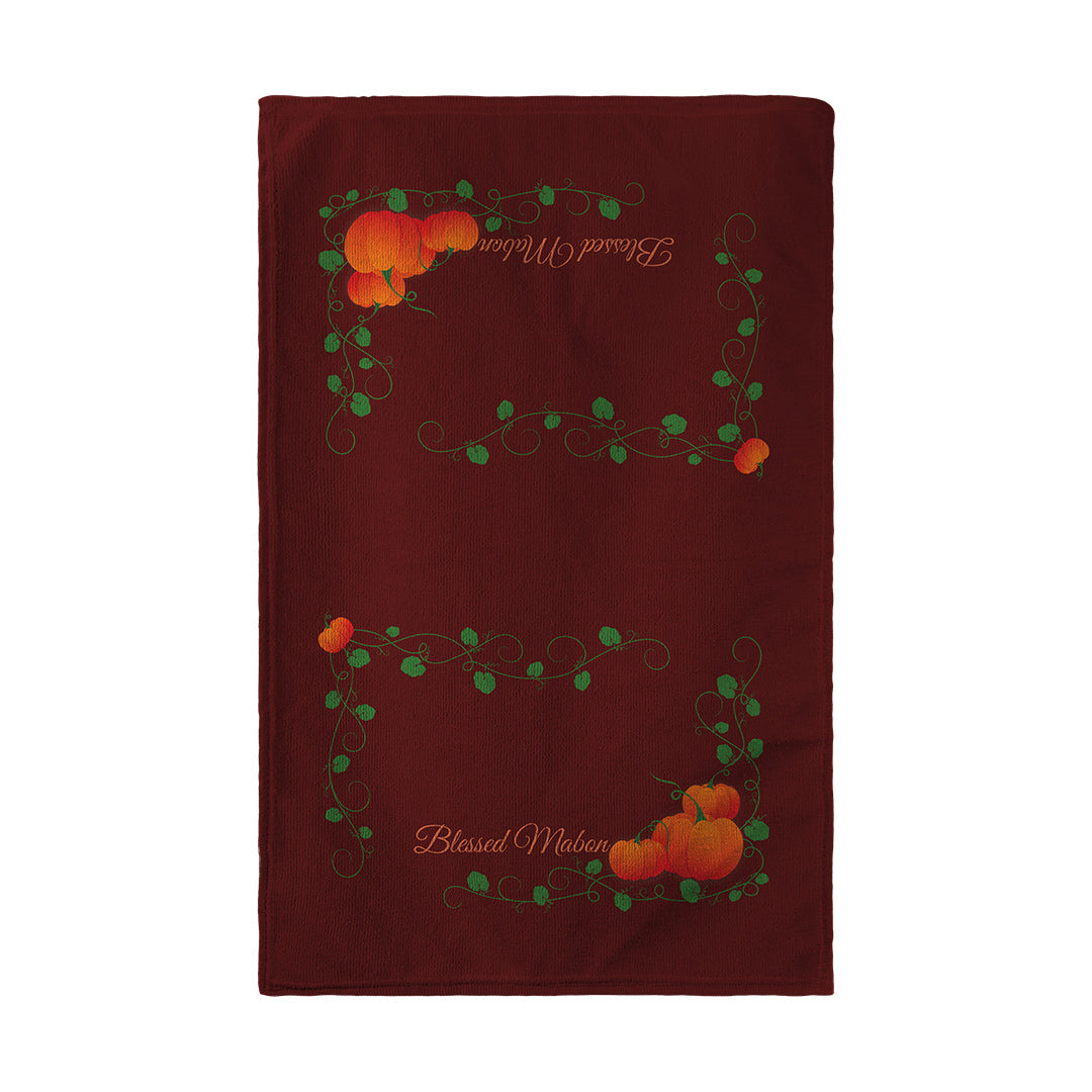 Towels Blessed Mabon Pumpkins