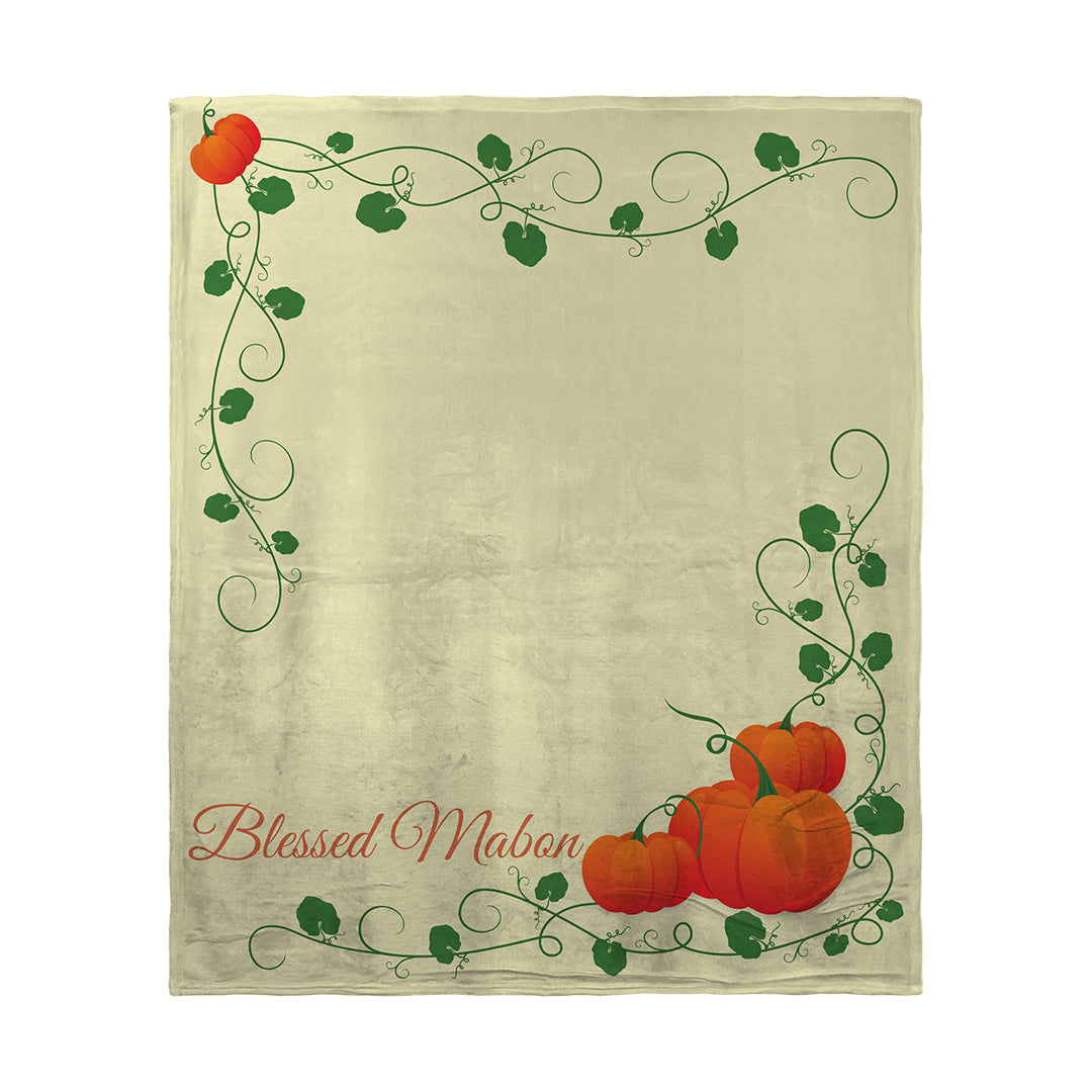 Blankets Blessed Mabon Pumpkins