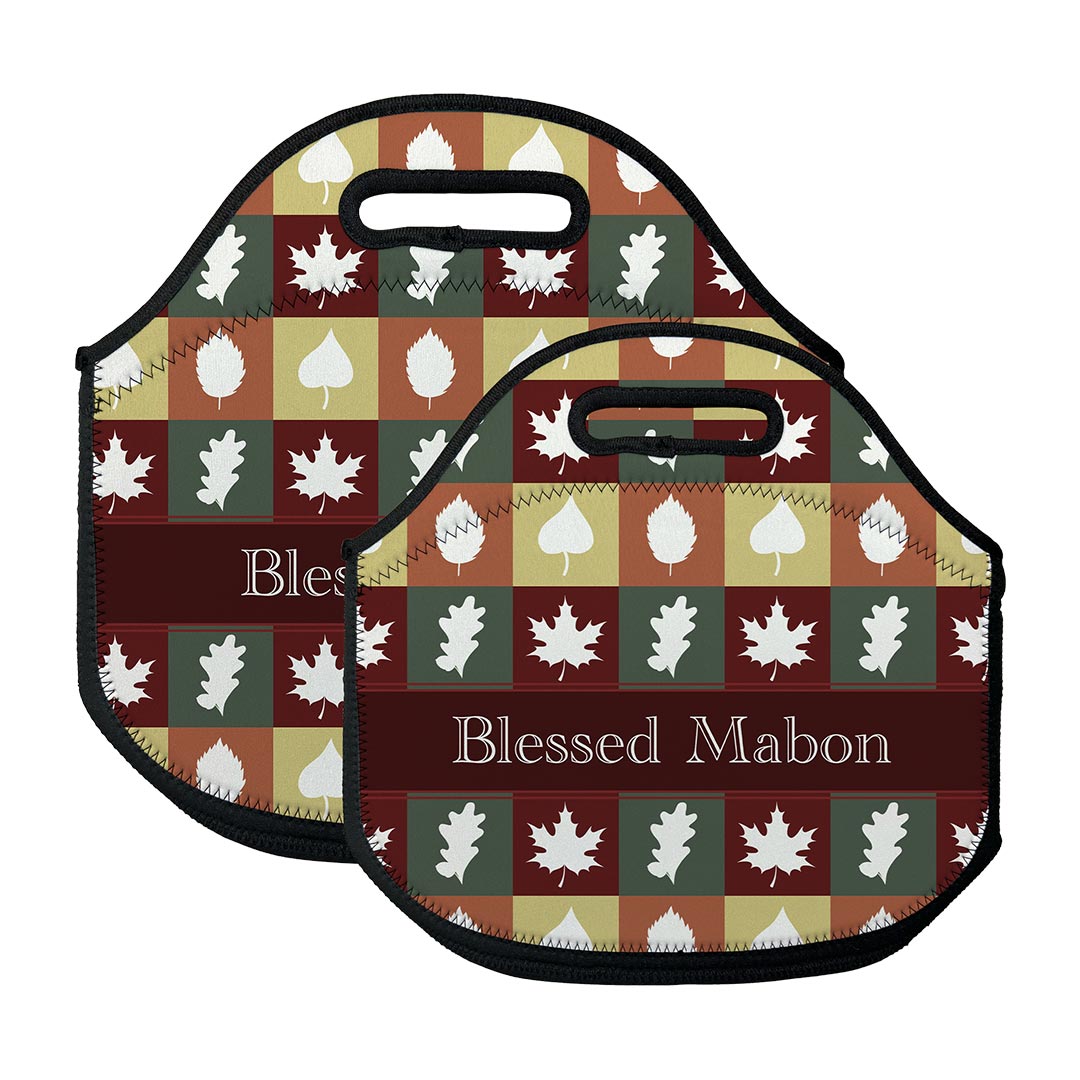 Lunch Bag Blessed Mabon Patches