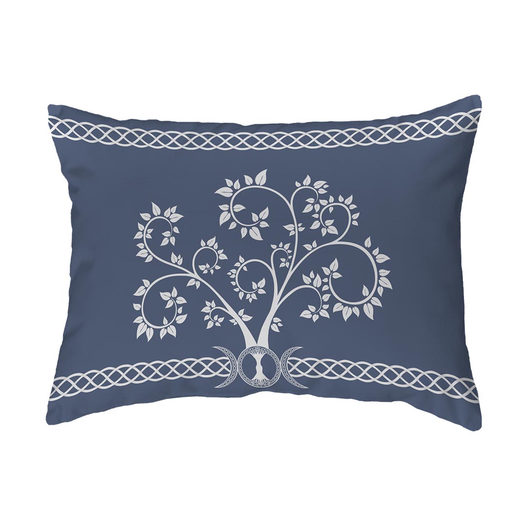 Zippered Pillow Shell Celtic Tree