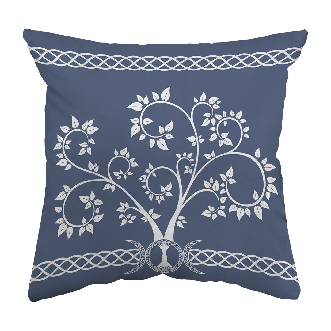 Throw Pillow Celtic Tree