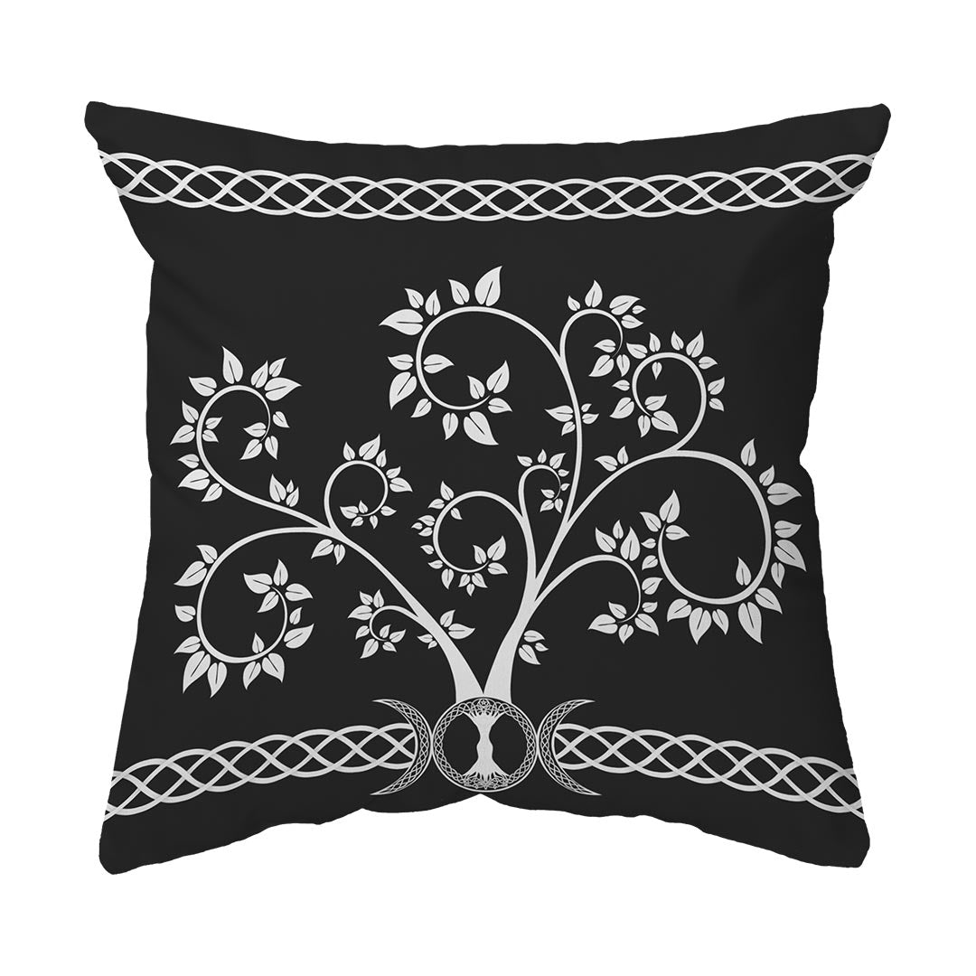 Zippered Pillow Celtic Tree