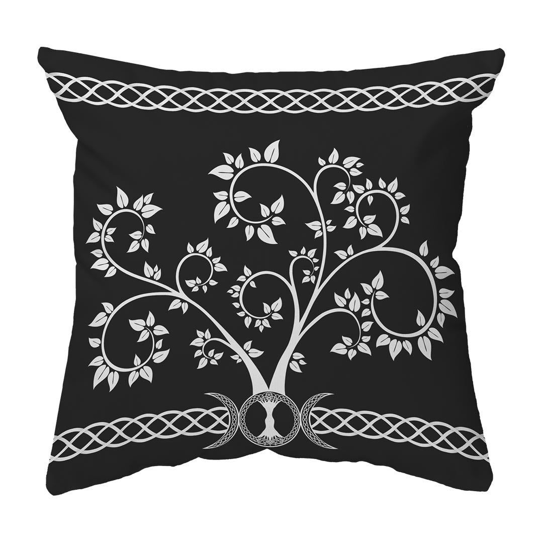 Zippered Pillow Celtic Tree