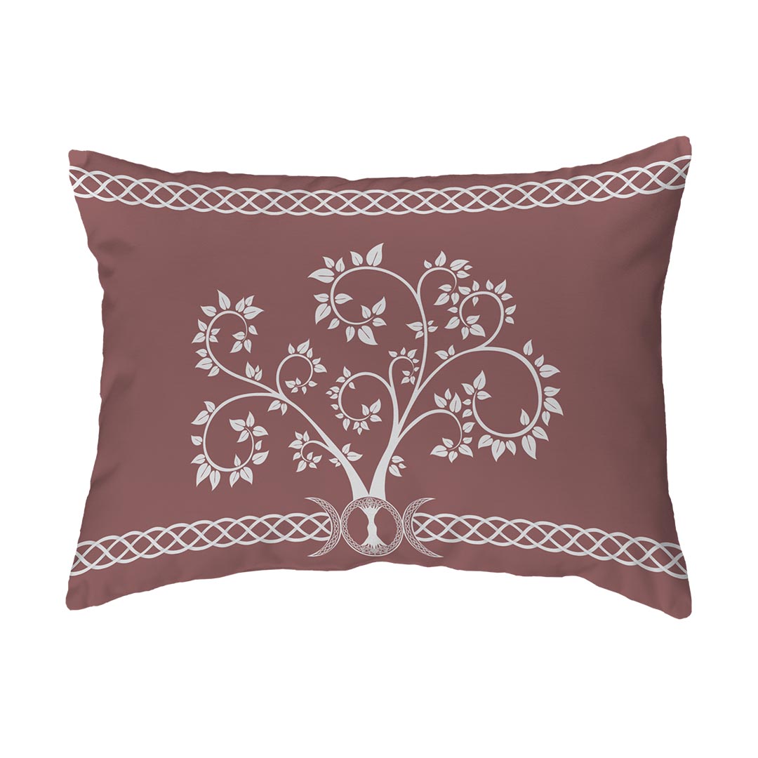 Throw Pillow Celtic Tree