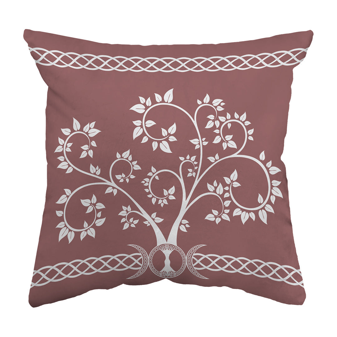 Throw Pillow Celtic Tree